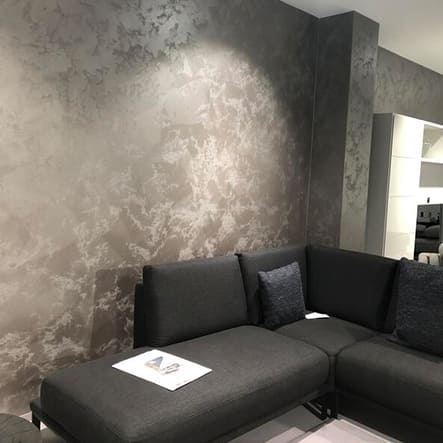 Lucento Effektwand in Silber Lucento Effektwand in Silber